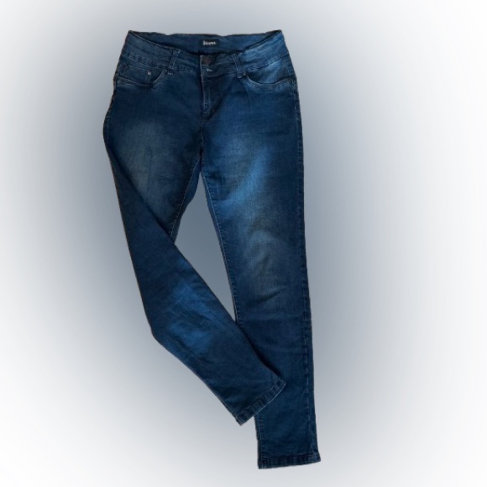 SUKO JEANS Tummy Tucker Dark Wash Denim - Size 10